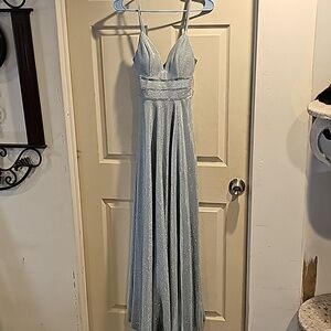 Speechless light blue sparkly prom dress size 1